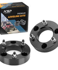Beefed Up 2 Inch Lift Kit For F150 2004 2026 4WD 2WD Front Lift Spacers Forged Aircraft Aluminum Heavy Duty 12.9 Grade Bolts Kit