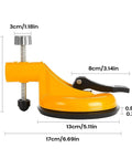 Side view of Leveling Tool For Granite And Marble Countertops And Floor Tiles With Suction Cup Clamps Gap Fixer And Shims