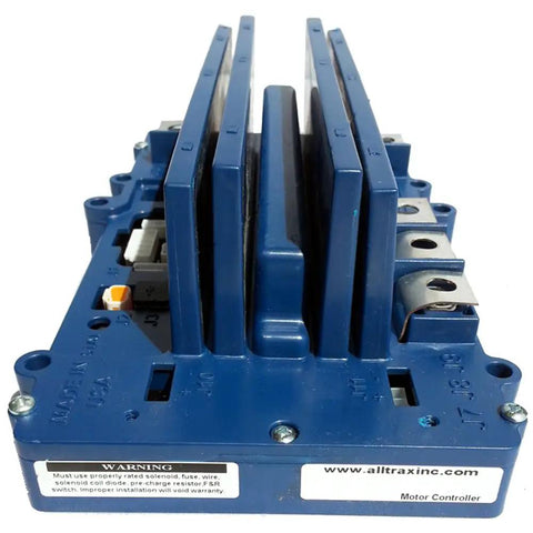 Step Up Your Weekend Cruiser With Ezgo Pds 36V Or 48V Golf Cart Controller Three Hundred Amps side view showing heavy duty throttle box design.