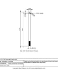 5/16-18 x 6 inch Grade 5 Ti-6Al-4V Titanium Hex Head Bolts dimensions and specifications for heavy duty use.