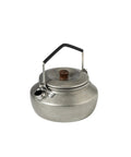 Lightweight 0.6 Liter Stainless Steel Camping Kettle With Locking Anti Hot Handle Portable Camp Tea Pot For Outdoor Campfire Cookouts Durable Food Grade Gear In Retro Silver Finish