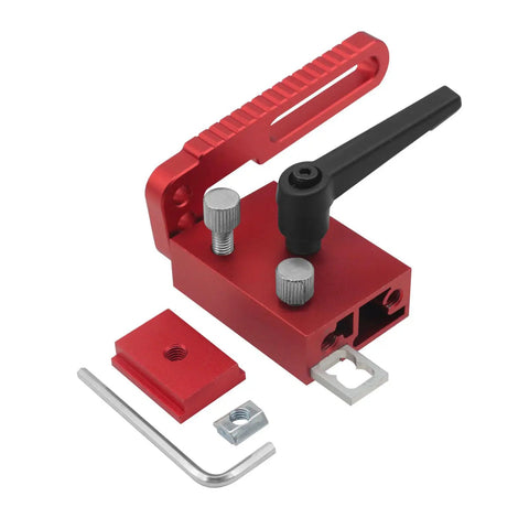 Aluminum Alloy T Track Fence Flip Stop For Miter Track Systems, Holds Tight On T Tracks, Easy To Adjust, No Fuss Woodworking Stop