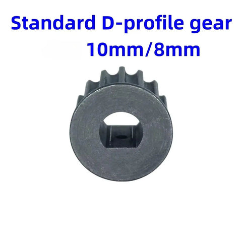 Electric Skateboard Gear Upgrade For 50XX 6368 Motors With Carbon Steel 10mm Motor Pulley front view