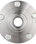 Rock Solid Front Wheel Hub Bearing 1 Piece Direct Fit Compatible With Hyundai Sonata Tucson XG350 Kia, front view