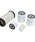 Five Pack Kubota RTV900 Filter Kit Replacement Set Fits HHK72-14080 HHK70-14070 K1211-82320 12581-43012 HH150-32430 HHK70-14073 parts displayed