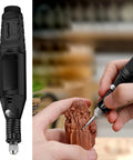 Mini Cordless Electric Drill 12V 13W Rotary Tool For Wood Carving And Hobby Projects Portable And Lightweight With Durable Build in use for wood detailing