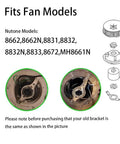 Replacement Bathroom Exhaust Fan Motor For 8662 8662N 8672 8832 8833 8831 8832N 3.3 Inch, fits various Nutone models.