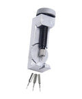Watch Chain Link Remover Kit With Spring Bar Tool And Pin Replacements shown in steel design silvery finish