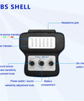 Six Channel Chassis Ear Auto Engine Noise Detector With Sound And Light Sync Pro Level showing controls and indicators on ABS shell.