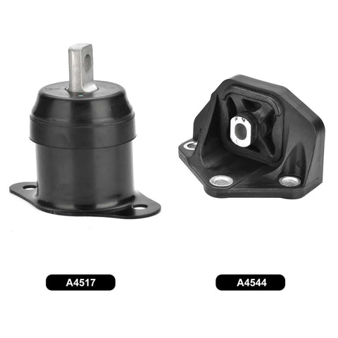 Honda Accord 3.0L Engine Motor Mount Set Six Piece Drop In Ready Replacement Kit For Auto Transmission Fits 2003 2004 2005 A4517 A4544