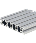 European Standard Aluminum Profile 20x100mm Extrusion Frame With Linear Rail for DIY Workstation Builds, close-up of extrusion design