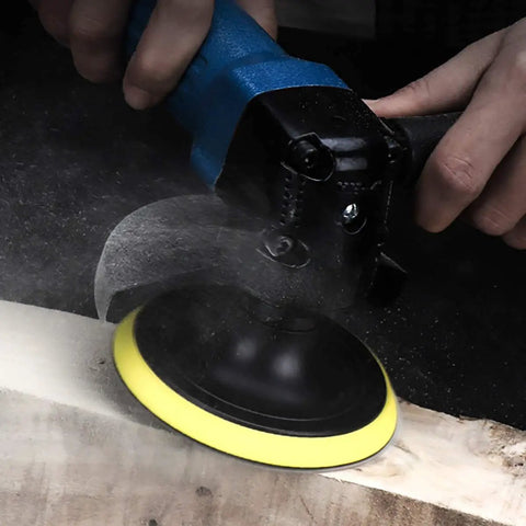 Five Inch Sanding Discs Set, 60 Pcs Hook And Loop, Grits 320 600 800 1200 1500 2000 With Tack Cloth, No Holes in use on wood