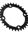 Narrow Wide Chainring For Mountain Bikes Single Chainring 32T 34T 36T 38T 104mm BCD Carbon Steel Black Lightweight