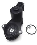 Top Shelf Rear Parking Brake Actuator 34216791420 34216794618 Clean Swap For BMW X3 X4 Z4 M5 M6 And Range Rover. Black motor unit with installation screws.