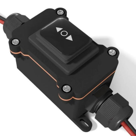 Top-Tier MotiveTech Vehicle Component Tester Set With Insulated Clips, Inline Switch, And Circuit Protector For Fast Auto Electrical Diagnostics In Your Garage Shop with an inline switch.