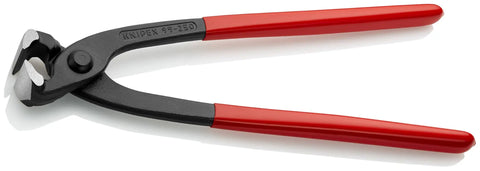 Concreters Nippers With Cushion Grip For Quick Wire Cutting And Twisting induction hardened edges, red handles, silver cutting edges