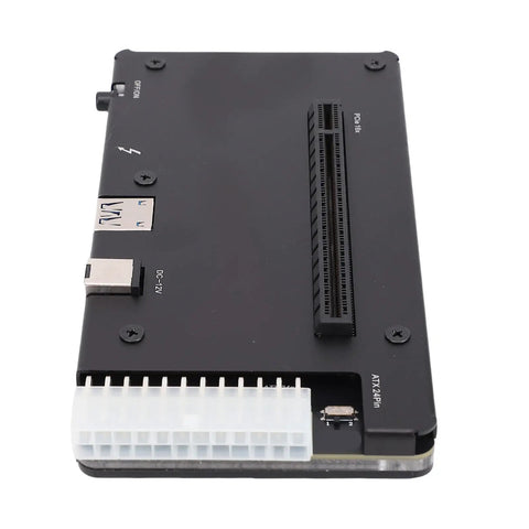 Kickstart Your Setup With This Heavy Hitter External Gpu Dock supporting up to four graphics cards via USB 4.0, featuring a sleek metal design.