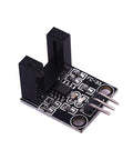 LM393 Correlation Photoelectric Sensor Opposite Type Infrared Count Sensor 5 Pack 10mm Optical Slot 5V DC Groove Optocoupler H2010