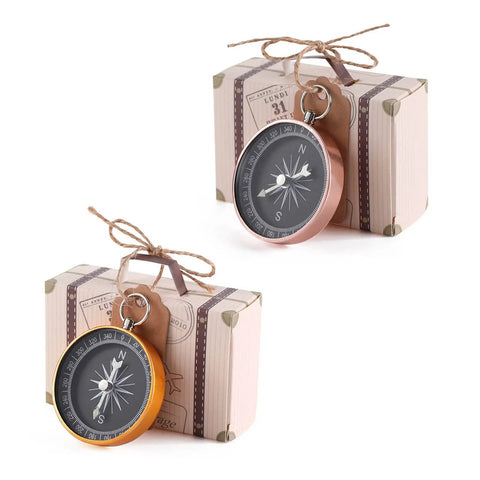 50 Pack Candy Boxes With Compass Gift Sets For Weddings Parties Valentines Day Sweets Chocolates Treats Dope Gold Rose Gold Finish Two