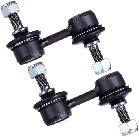 12 Piece Front Suspension Kit for 1997 1998 1999 2000 2001 Honda CR V Ready to Roll With Front Outer and Inner Tie Rods, Front Lower Ball Joints, Sway Bar Links, and Rack and Pinion Tie Rod Boots, 4 sway bar links