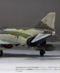 1/72 Luftwaffe F-4F Fighter JG71 Richthofen Hangar-Ready DIY Unpainted Plastic Model Kit FX06 Airplane For Assembly And Painting