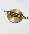 Top Shelf Brass Worm Gear Speed Reducer Kit Featuring Sweet One To 120 Ratio for smooth drive systems, featuring brass gear and shaft.