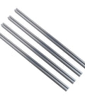 Top Tier 4040 T Slot Aluminum Extrusion Profile Silver Anodized Linear Rail, 1000mm long, for CNC and DIY projects.