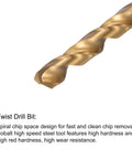 Close-up of 8.5mm twist drill bit from M10 By 1.5 Spiral Point Thread Tap And 8.5mm Twist Drill Bit Set For Metalworking
