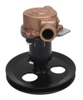 Upgrade Your Marine Engine Performance With This Heavy Duty Sea Brass Metal Alloy V Belt Pulley Impeller Kit That Fits Sherwood G20 G21 And 302 351 Models Featuring One Inch Inlet Outlet For A Direct Reliable Swap, brass marine pump
