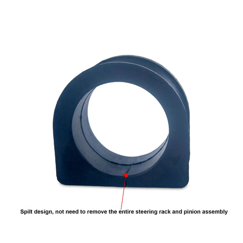 Steering Rack And Pinion Bushing For Toyota Tundra 2000 To 2006 And Sequoia 2001 To 2007, single black bushing piece
