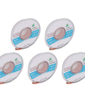 Copper Solder Wick Braid Pack For Desoldering with High Conductivity, 1.5m length, 3.5mm width, 5-pack image