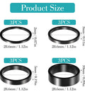 Dope 12 Piece Aluminum Bicycle Headset Spacers Set For Mountain And Road Bikes in four sizes: 2mm, 3mm, 5mm, 10mm.