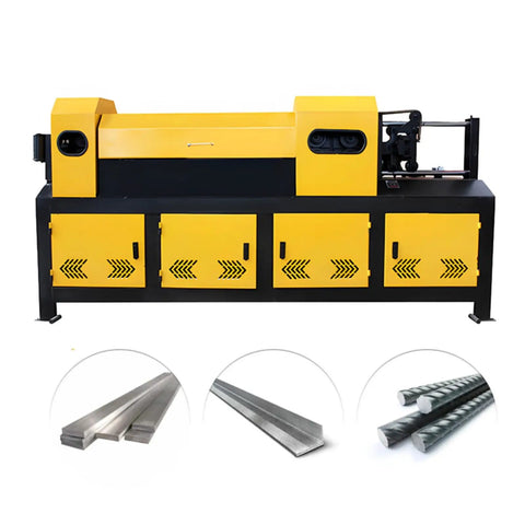 Heavy Duty Automatic Rebar Straightening And Cutting Machine Hydraulic Steel Bar Processor 4-14Mm for industrial tasks.