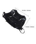 Go To Hydration Backpack For Running Cycling And Hiking With Quick Access Water Bladder Lightweight Reflective Gear mesh design