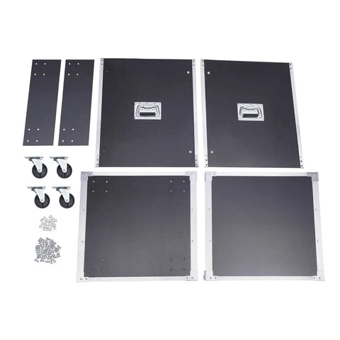 12U Heavy Duty Portable AV Rack With Smooth Operator Rolling Locking Casters And Badass Metal Cabinet For Indoor KTV Studios And Conference Rooms Built Different To Handle Every Setup You Dream Up