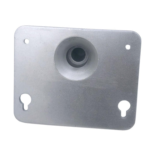 Electronic Drum Module Mount Plate For Digital Controllers And Multi Pad Drums Heavy Duty Metal Mounting Bracket Front View