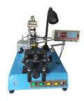 Slick Belt Type Ring Winding Machine With Magnetic And Iron Cores Featuring An Inductance Hook for precision toroidal projects.
