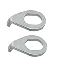 2 Pack Bike Wheel Hub Hook Washers Retaining Clips For Front Wheel Durable Steel Silver Safety Washers Front Axle Gasket