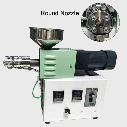 Knockout Desktop Extruder For Making 3D Filament Single Screw Plastic Melter With Adjustable Temp Range Up To Three Hundred Fifty Degrees Celsius Rapid Cool Fan Shop Ready Workhorse