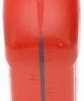 Side view of Mercon LV Automatic Transmission Fluid 1 Qt bottle emphasizing measurement markings and black cap