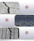 Cracks in concrete, masonry, and stone before using Heavy Duty Concrete Crack Repair Adhesive For Outdoor Use Waterproof And Weather Resistant Crack Filler Dries Fast Seals Concrete Masonry And Stone Cracks Deeply Perfect For DIYers And Renovations Black 200g