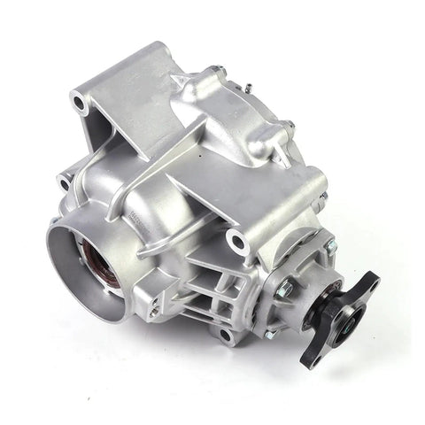 Heavy Duty Rear Diff Gearbox Compatible With Cf Moto UForce 500 800 1000, showing silver metal construction and output shaft.