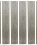 Vinyl Peel And Stick Floor Tile With Self Adhesive Wood Look Planks 10 Pack 15 Square Feet Light Gray Oak 6 Inch Wide 36 Inch Long
