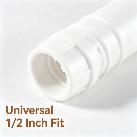 Ditch The Leaky Hose With This Awesome 1/2 Inch Repair Kit Featuring Eight Sturdy Plastic Connectors And Tight Clamps Perfect For Garden Hoses, Aquariums, Or DIY Plumbing Fixes That Save You Cash And Time While Standing Up To Any Weather. Universal 1/2 inch plastic hose connector