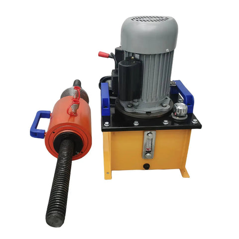 100 Ton Excavator Sleeve Pressing Machine With Electric Pump 220V 1.5KW Hydraulic Crawler Pin Press front view
