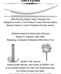 Titanium Threadless Medusa Piercing Jewelry Set 16G 10mm Flat Back Studs For Lip Labret Monroe Ashley Philtrum Nose Helix