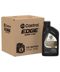 Premium 5W-40 Full Synthetic Motor Oil Delivers Top Shelf Engine Protection For European And Domestic Rides Keeps Your Daily Driver Running Smooth In A Spacious Five Quart Jug with a box of six one-quart bottles.