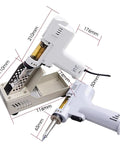 Electric Vacuum Desoldering Pump Portable Pro Grade Solder Gun Solder Removal Tool Adjustable Temperature 350 to 450C