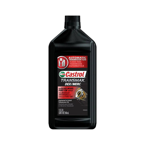 DEX And MERC Automatic Transmission Fluid 1 Quart Pack Of 6 For Smooth Shifts Meets DEXRON III H DEXRON IIE II And MERCON Specs
