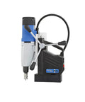 German Made Portable Magnetic Drill Press With Dual Speed Controls And A Beefy 9.5 Amp Motor That Smashes Through Heavy Steel Plate Jobsite Ready Compact Frame.